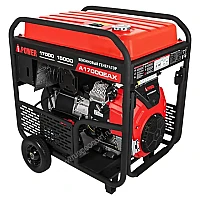 Бензиновый генератор A-iPower A17000EAX в супертихом зимнем кожухе 1700SS RAL 7024 + блок автозапуска A-iPower 230В/400В 100А 8 ПИН