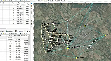 УРАВНИВАНИЕ ПЛАНОВОГО И ВЫСОТНОГО ГЕОДЕЗИЧЕСКИХ ОБОСНОВАНИЙ