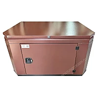 Генератор A-iPower A6000EAX в тихом зимнем кожухе 1200 RAL 8017