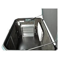 Бензиновый генератор FUBAG BS 17000 A ES в тихом зимнем кожухе 1600 RAL 7035