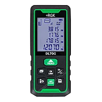 Лазерный дальномер RGK DL70G - зеленый луч